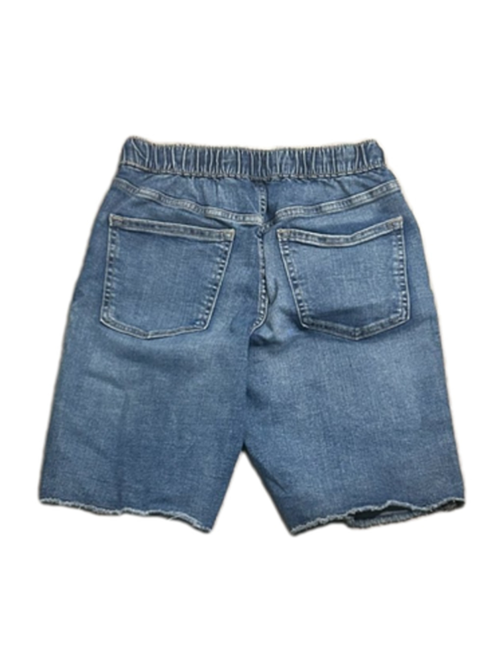 Old Navy Boys XL 14-16 Slim Built-In Tough Distressed Denim Pull-On Shorts NWT - Picture 2 of 8